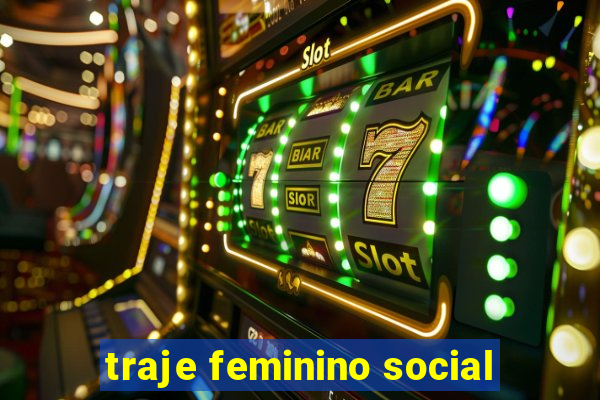 traje feminino social